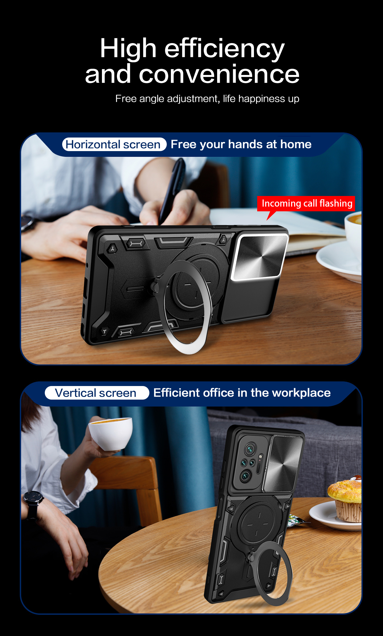Magsafe Magnetic Camera protection case For Redmi Note 10 Pro 10s Armor Hybrid Metal Ring Back Cover For Redmi 10A 11A 9T 9C NFC. 