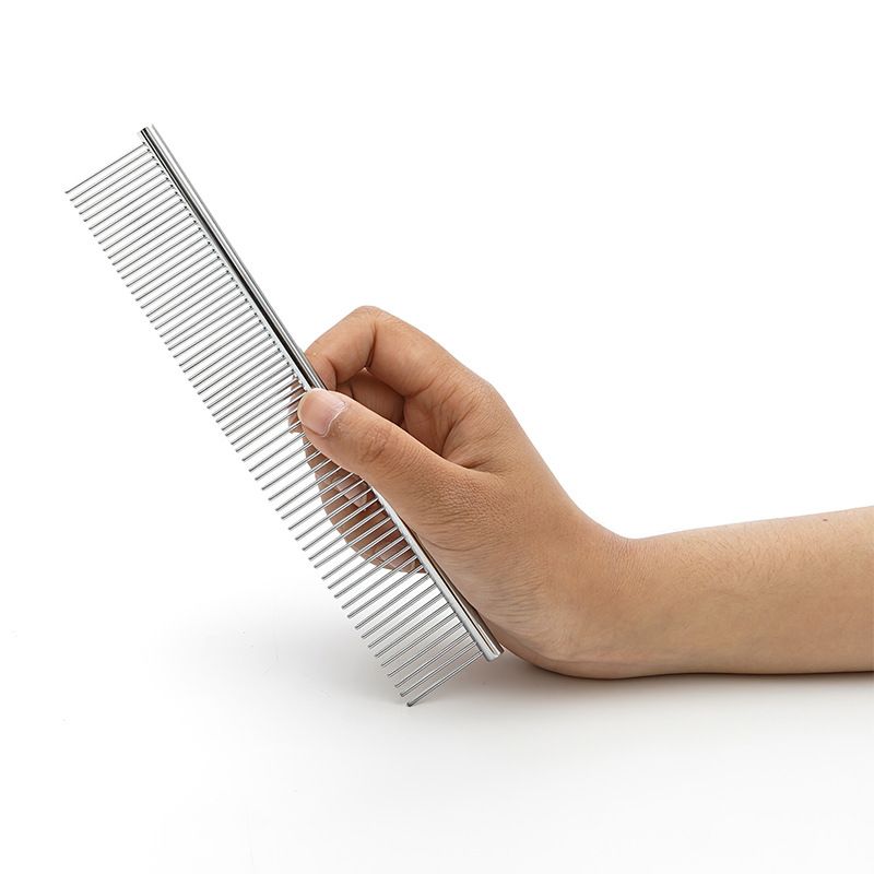 Pet Comb Optional Professional Dog Cat Grooming Comb Stainless Steel Puppy Hair Trimmer Brush Beauty Combs