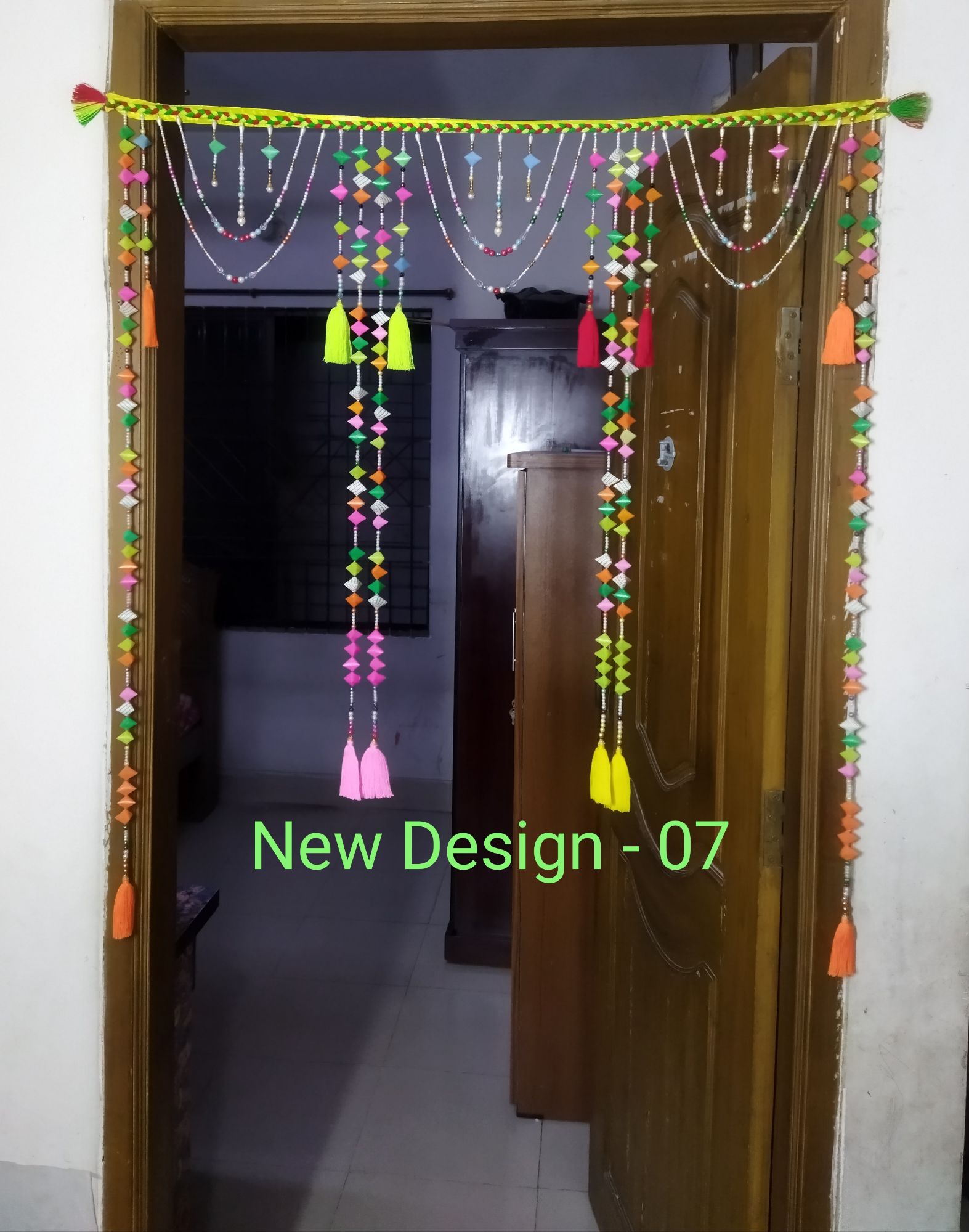 Door Hanging Toran - Beautiful New Design Handicraft Home Decoration Design -07. 
