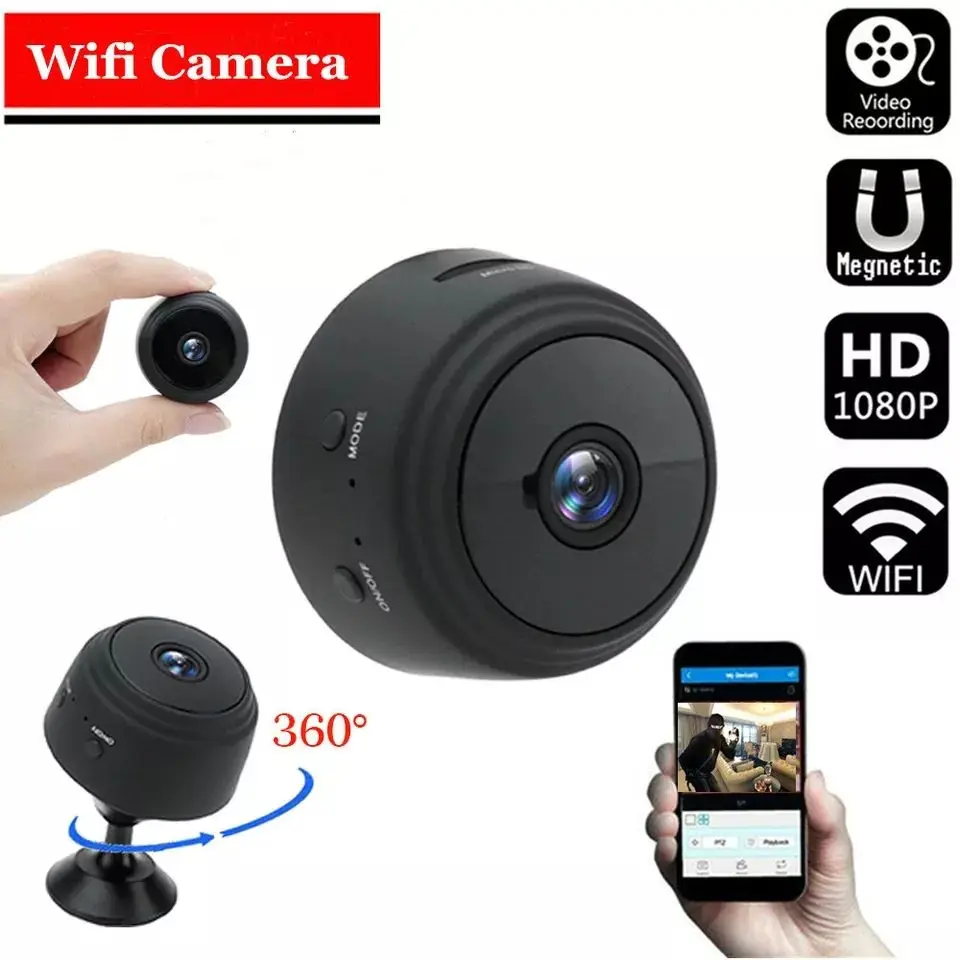 A9 Mini Camera 1080P Full HD Night Vision Battery Camera