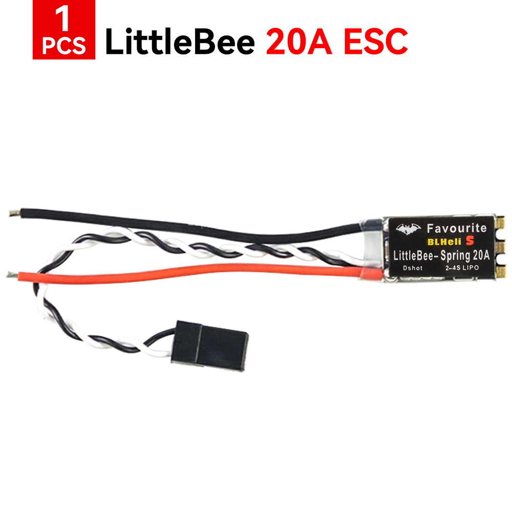 9IMOD Favourite FVT LittleBee 20A/30A ESC BLHeli_S OPTO 2-6S Brushless Speed Controller. 