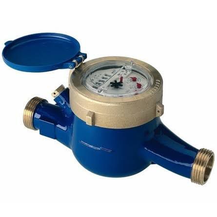 1" Water flow meter - Iron body water flow meter - mini water flow meter for House and factory. 
