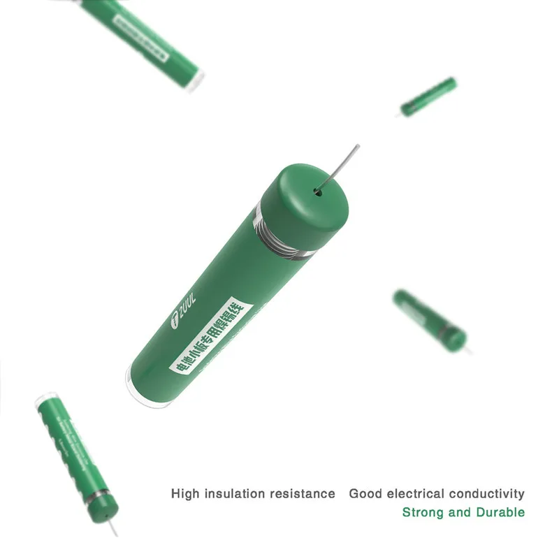 2UUL SC39 Soldering Wire for Mobile Phone Battery Metal Board Soldering 0.8mm*3m Good Activity Fast Speed Welding Tin Line. 