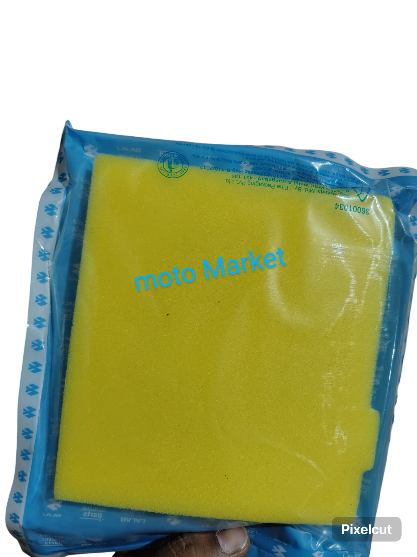 Air filter for Bajaj Pulser all single disk. 