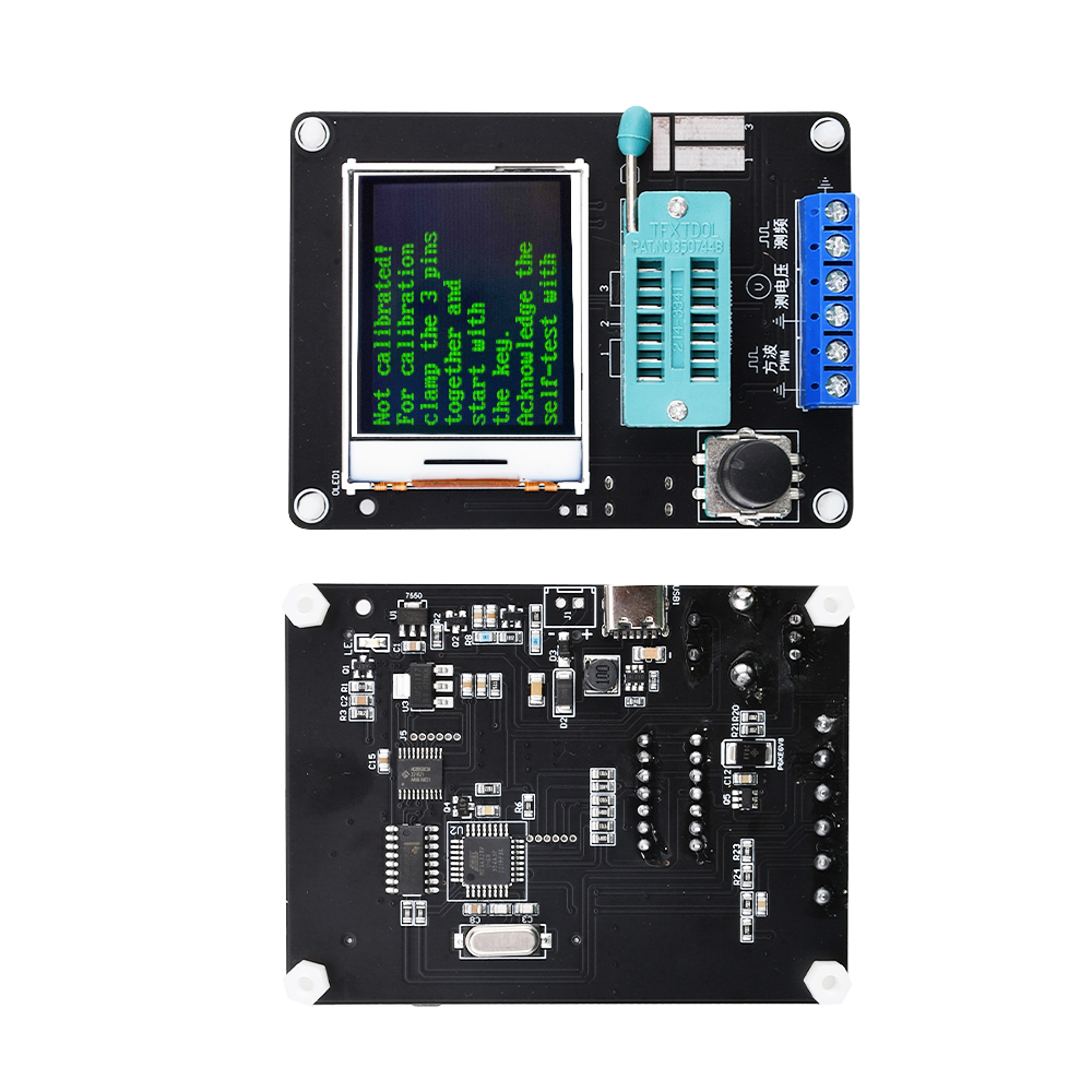 LCD Display GM328A Transistor Diode Tester Capacitance ESR Voltage Frequency Meter PWM Square Wave Generator Electronics Kit. 