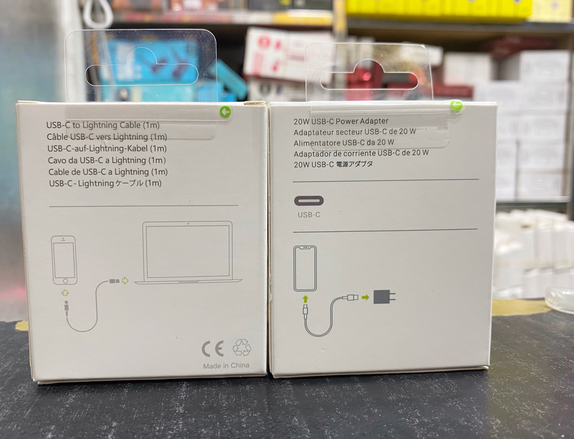 Aple 20w usb-c power adapter charger 1M type-c charging cable for iPhne 13 13 pro 13 pro max 12 Pro max. 