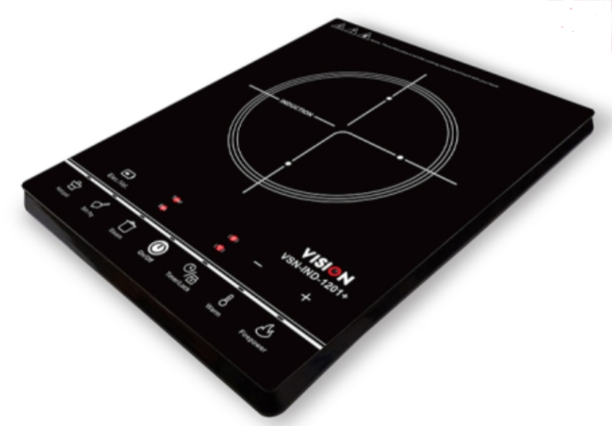 VISION INDUCTION COOKER VSN-XI-1201 with Free Fry Pan. 