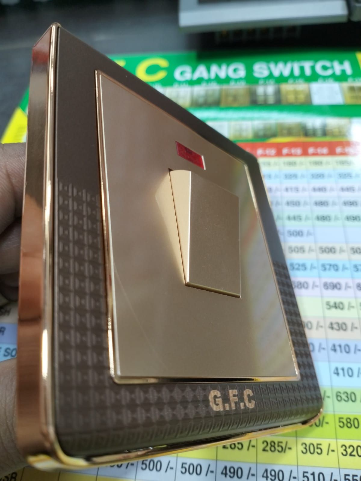 g.f.c.dv single socket switch professional high quality. 
