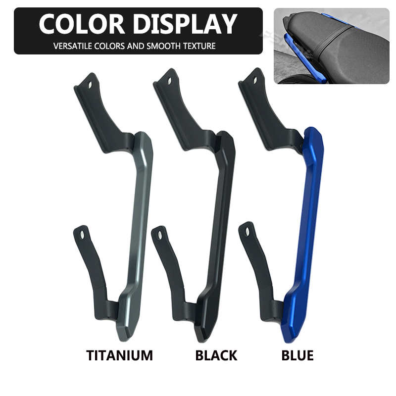 2023 Motorcycle Rear Grab Bars Rear Seat Pillion Passenger Grab Rail Handle Fit For YAMAHA MT09 MT-09 MT 09 FZ09 FZ-09 2021 2022. 