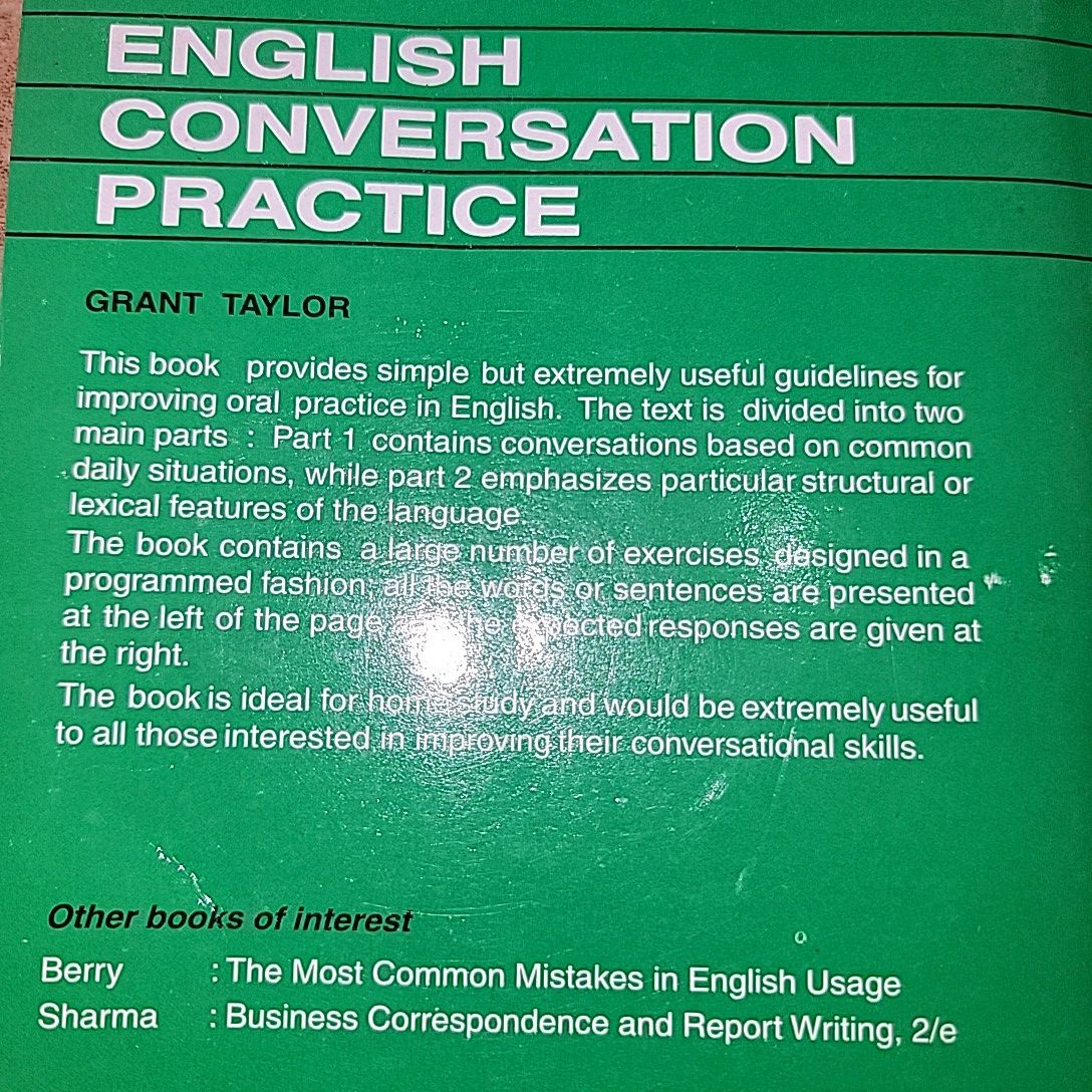 English Conversation Practice By Grant Taylor. 