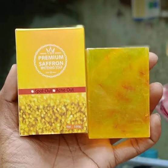 Premium Saffron Whitening Soap -100gm. 