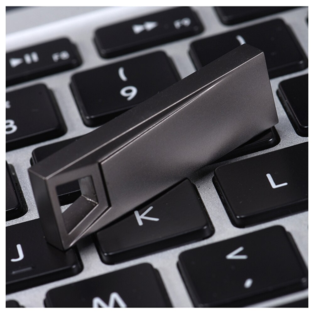 Mini Pen Drive 64GB High Speed USB Flash Drives Black Memory Stick Silver Pendrive Gift Key Chain Storage Devices U Disk. 