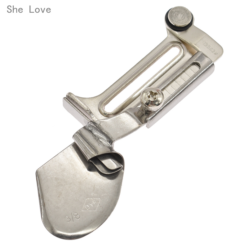 Chzimade Overlock Folder Bending Sewing Machine Foot A11/S72L Flat Hemmer BIinder Feet Diy Sewing Machine Knitting  Accessories. 