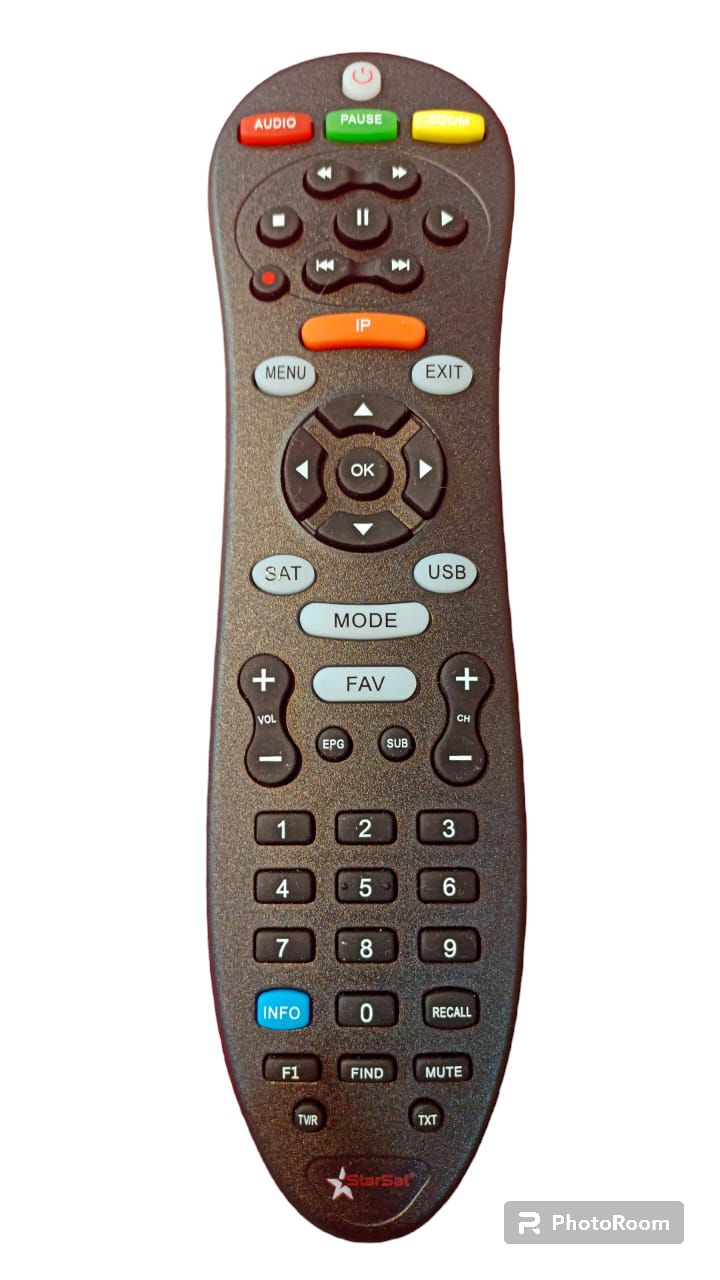 Starsat satellite receiver remote