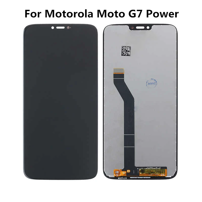 Original For Motorola Moto G7 XT1962 LCD G7 Play Display Touch Screen Digiziter Assembly For Moto G7 Power XT1952 XT1955 G7 Plus. 