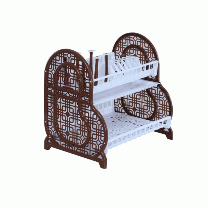 RFL Two Color Smart Mini Kitchen Rack - White & Red | Daraz.com.bd