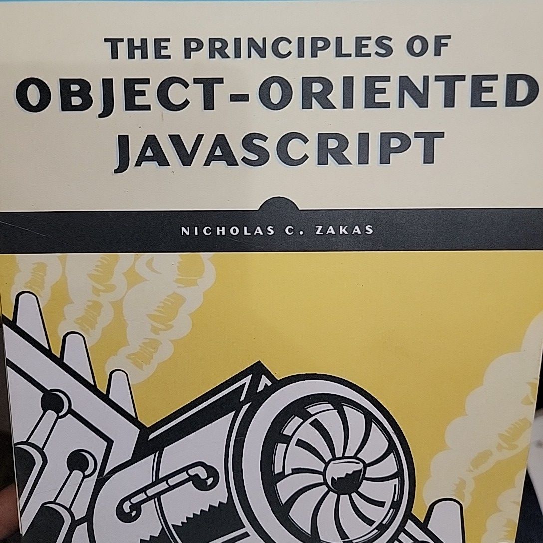 Object-Oriented Javascript By Nicholas C. Zakas. 
