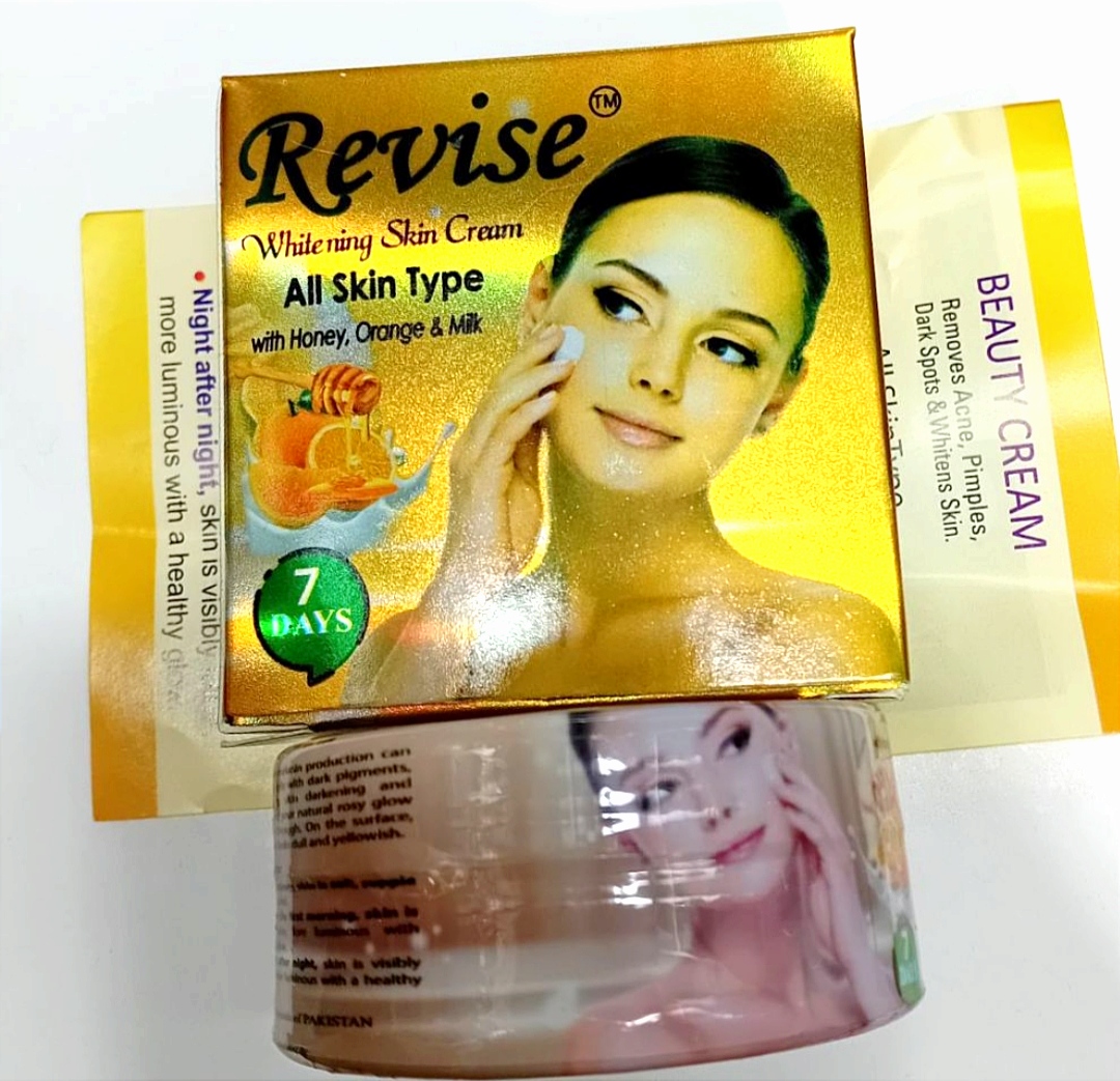 Revise Whitening Skin Cream For all Skin Type with Honey Orange And milk