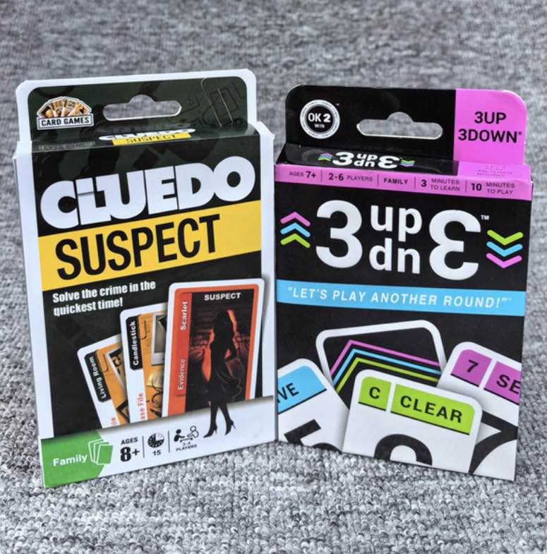 CLUDEO SUSPECT & 3 UP 3 DOWN