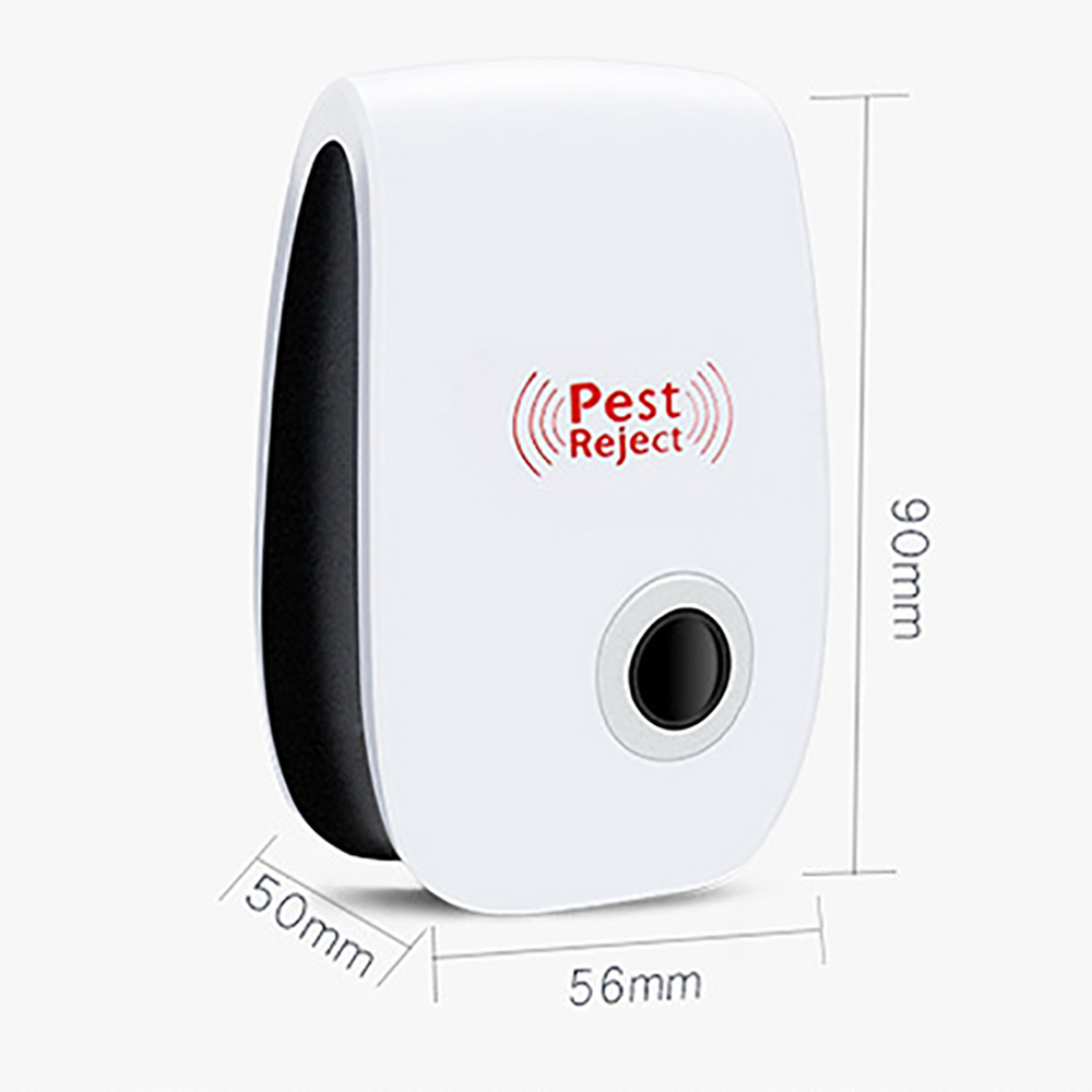 Pest Repeller Electronic Ultrasonic Pest Reject Mouse Rat Cockroach Pest Control Device Household Mosquito Killer EU US Plug. 