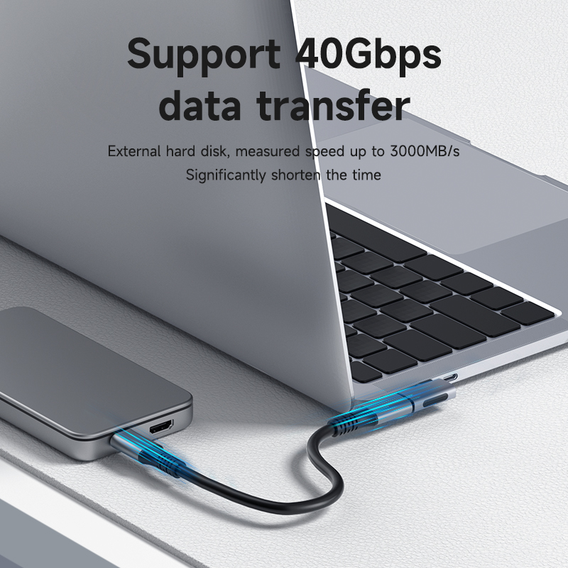 Hagibis 240W USB C to C Adapter 40Gbps 8K 60Hz 90 Degree Converter USB4 Adapter for Thunderbolt 4/3 MacBook iPhone 15 Pro Tablet. 