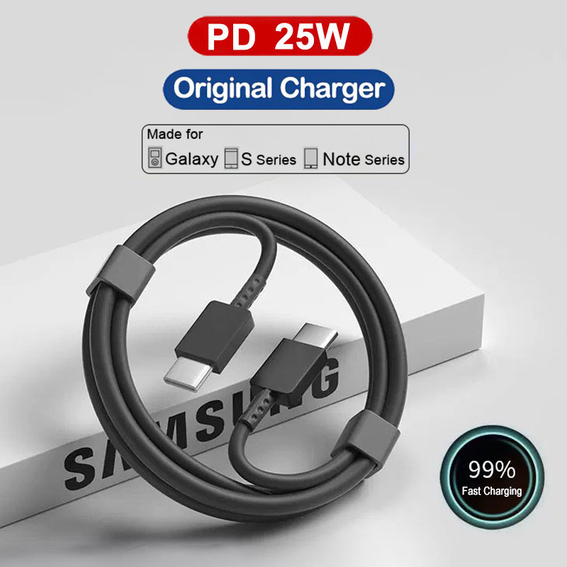 PD3.0 Fast Charging Cable for Samsung Galaxy S23 S22 5G S21 S20 Ultra Note 20 10 A71 Fast Charging Usb C To Usb C Data Cable