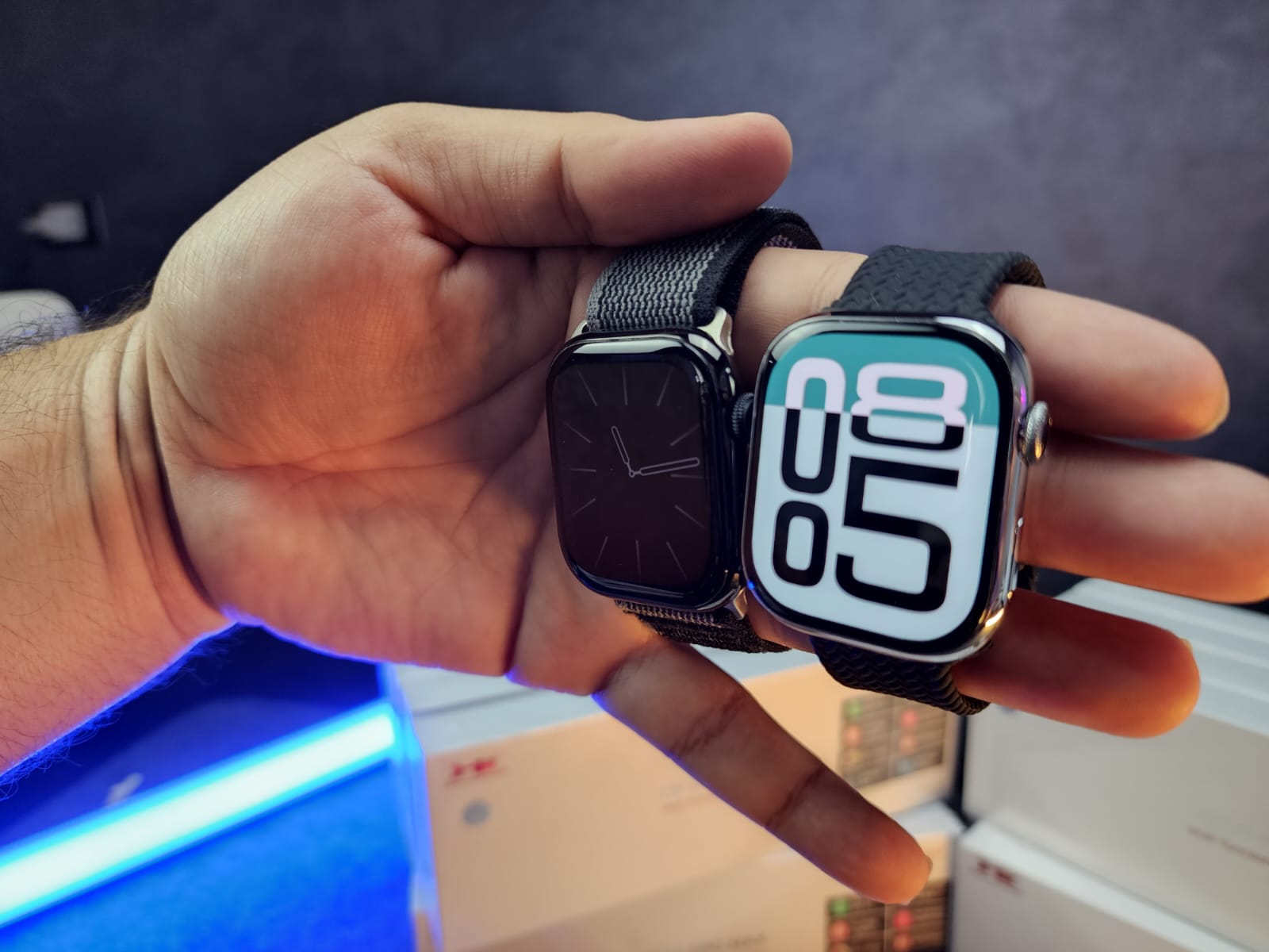 HK10 PRO MAX AMOLED DISPLAY (multifunctional smart Watch). 