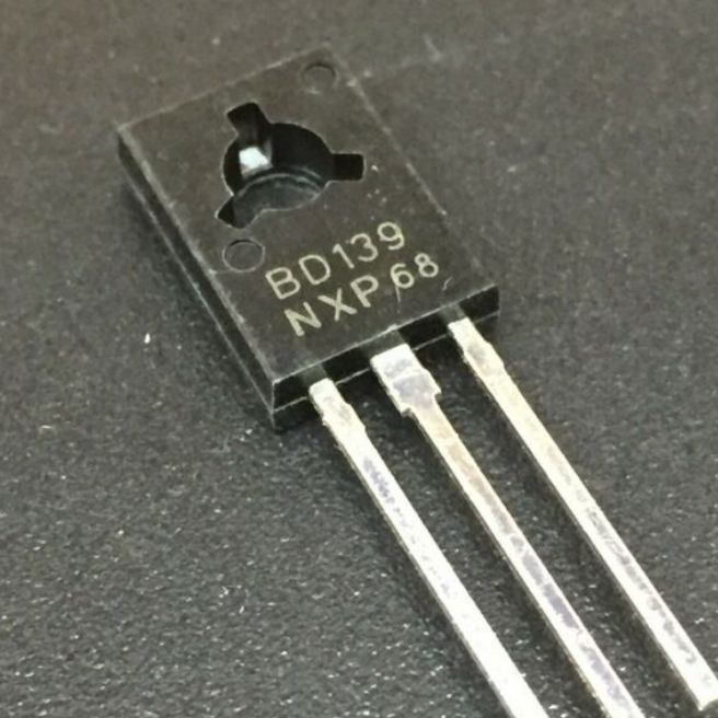 5pcs-BD139/ BD-135 BD 139 NPN Transistor 80V 1.5A NPN Power Transistor TO-126 Bipolar Transistor IC Medium Power Silicon NPN Triode Transistor 3 Pin Leads