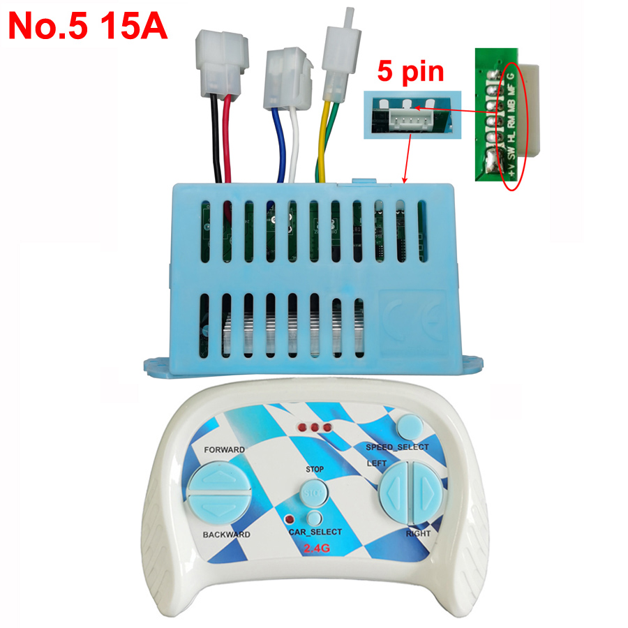Children's electric car bluetooth remote control receiver with smooth start function,12V rc transmitter all kinds controller. 