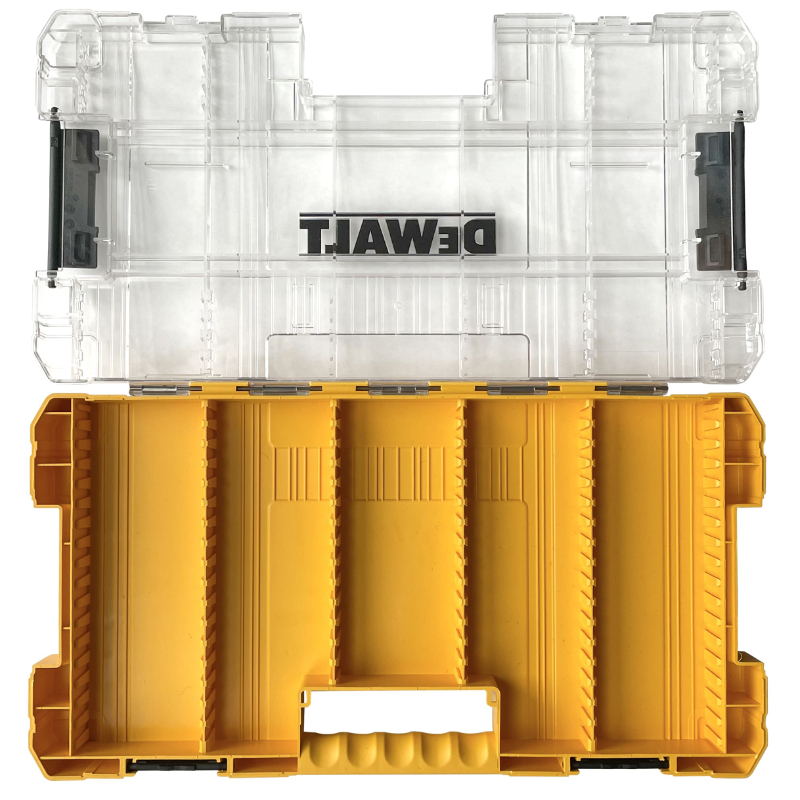 DEWALT N542474 DT70839 Large Tough Case Empty Screwdriver Bit Parts Storage Box Power Tool Accessories. 