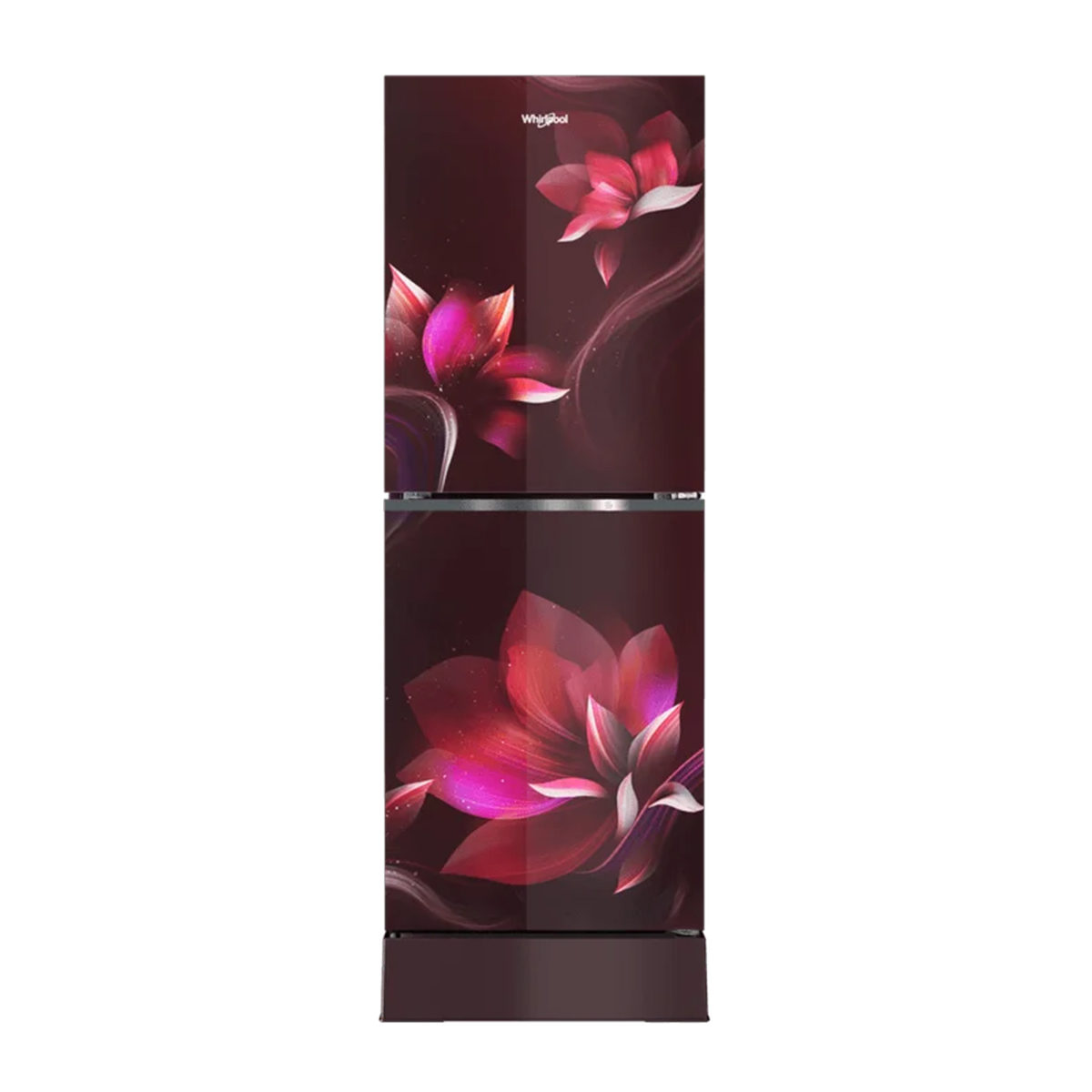 Whirlpool Fresh Magic Pro 257L Inverter Floret Red Refrigerator with Free Delivery