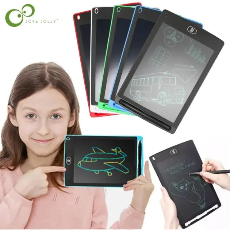 Creative Writing Drawing Tablet 8.5 Inch Notepad Digital LCD Graphic Board Handwriting Bulletin Board Kids Education Toys
