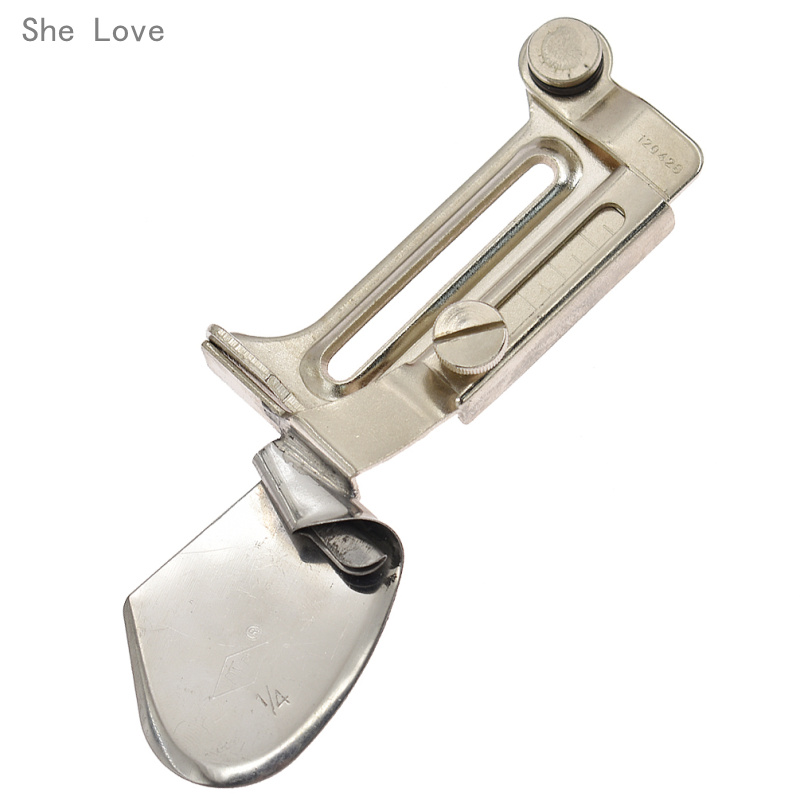 Chzimade Overlock Folder Bending Sewing Machine Foot A11/S72L Flat Hemmer BIinder Feet Diy Sewing Machine Knitting  Accessories. 