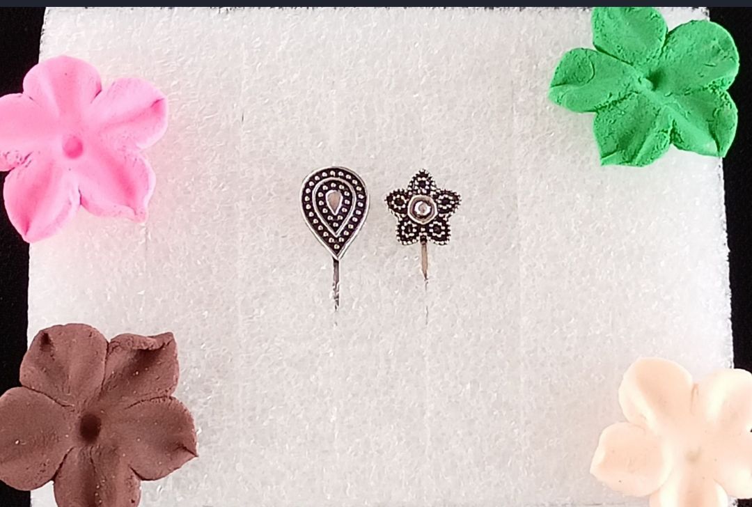nose pin/nose noth/false noth(3 pices 3 designs combo). 