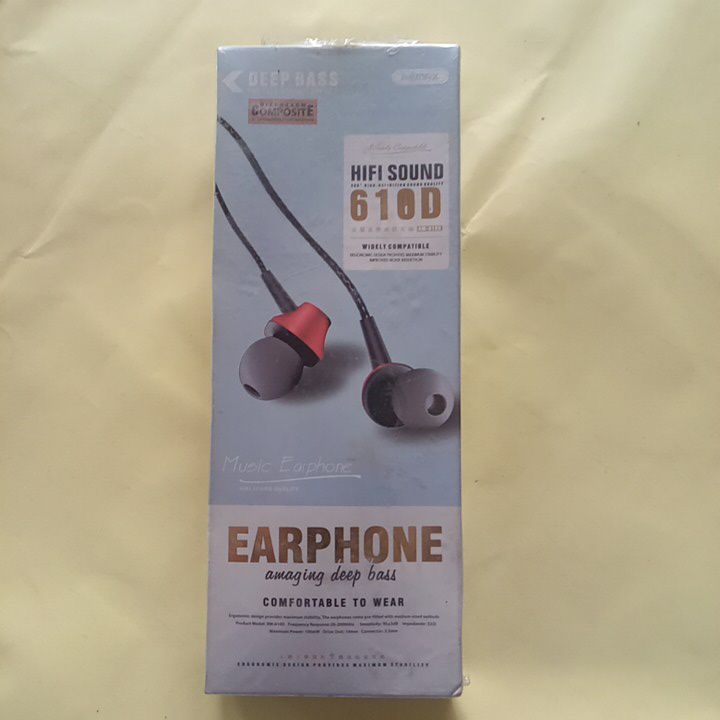 remax 610 D music earphone hifi sound