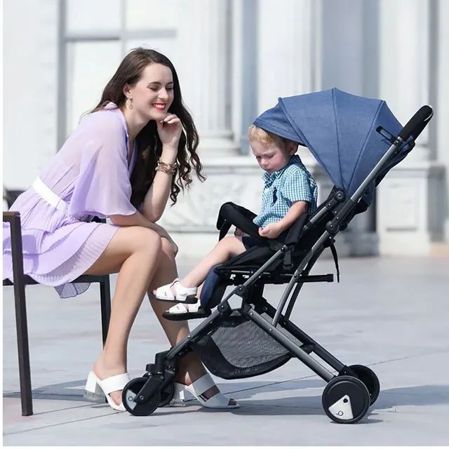 Baobaohao - Y3 Yoga Baby Stroller Pram - Black. 