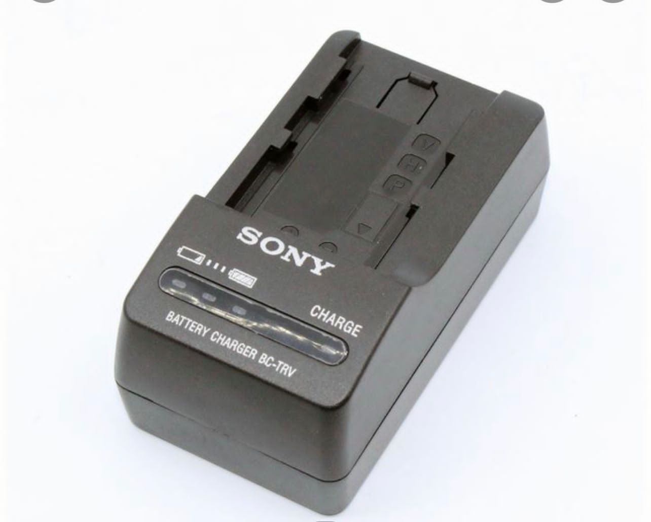 the Sony BC-TRV TRAVEL CHARGER Sony's V,P ,and H series batteries