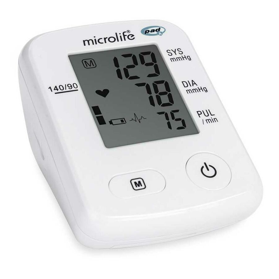 Swiss Microlife A2 Classic Upper Arm Digital Blood Pressure Monitor Set with 5 Years brand warranty by Transcom/Tronzz. 