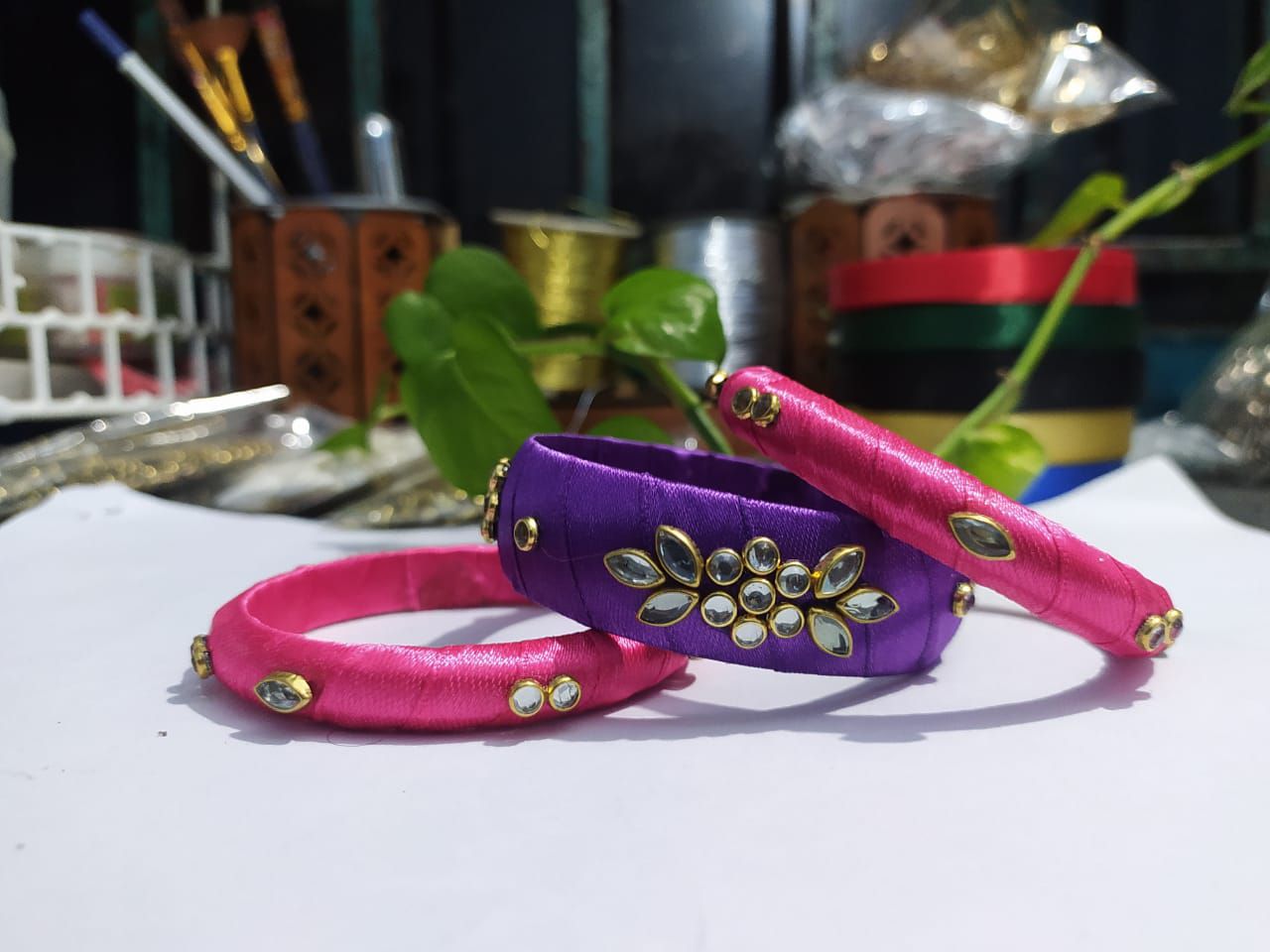 Hand-made churi for girls