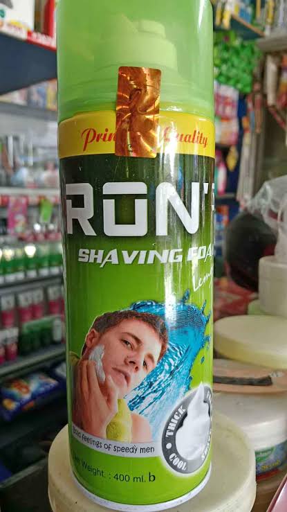 Ron's Lemon Shaving Foam 400 ml | Girlez. 