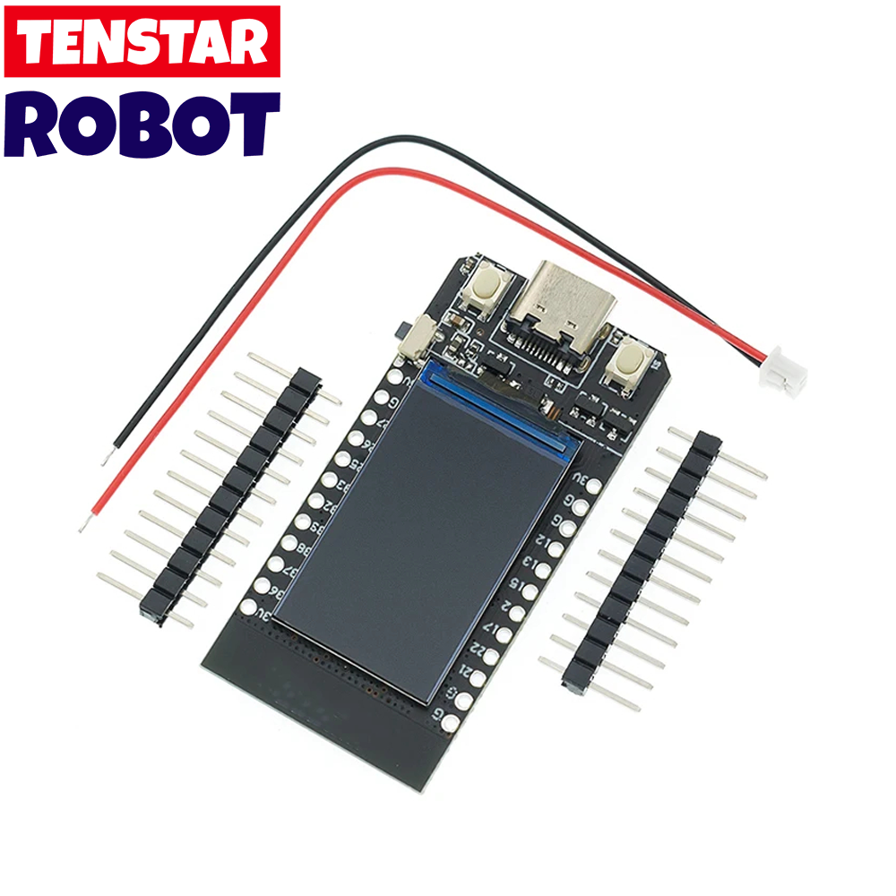 T-Display ESP32 CH9102F 16MB WiFi Bluetooth Module 1.14-inch LCD Development Board. 
