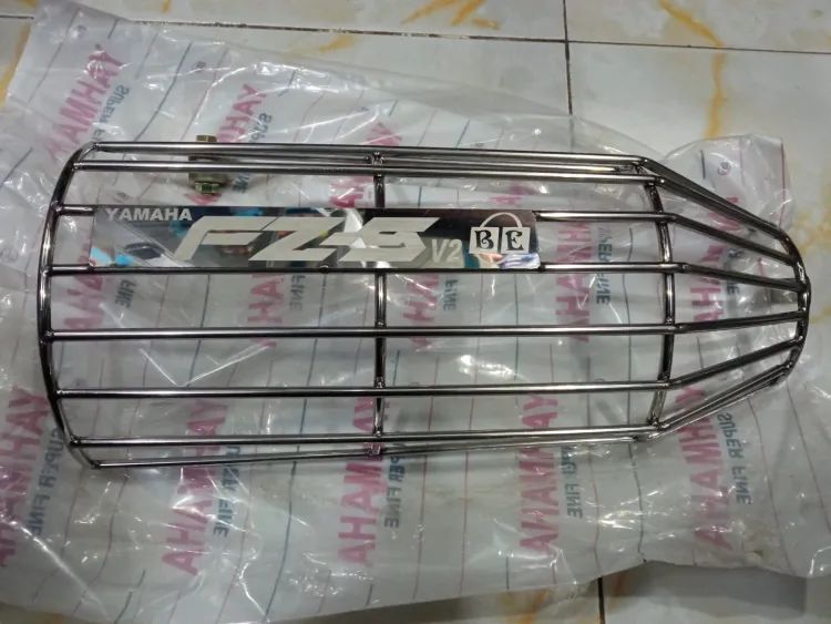 Yamaha FZ-S V2 SS Silencer guard Exhaust Silencer Guard. 