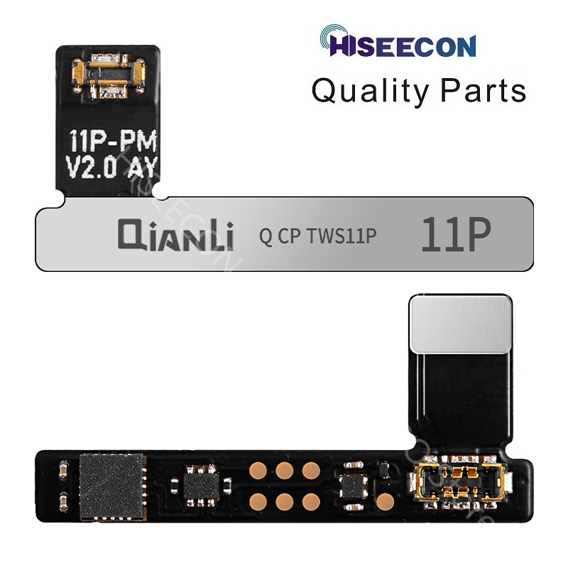 Qianli Battery Flex Cable Tag On For iPhone 11 11Pro 12 13 Pro Max No Cell Bat BMS Health Data Corrector iCopy Copy Power Apollo. 