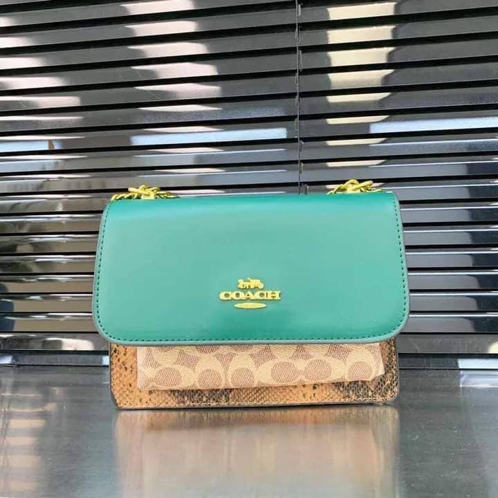 Coach Klare Crossbody Bag In Signature Canvas. 