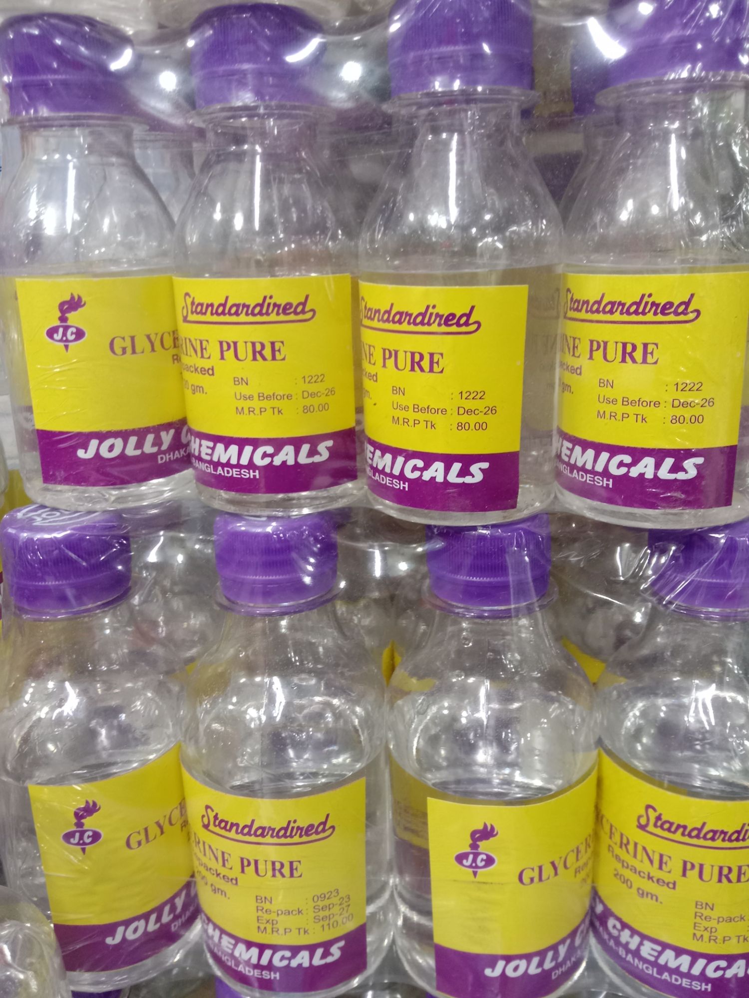 60 ml +120+200 ml + 400 4 bottle ml Jolly gliserin for winter. 