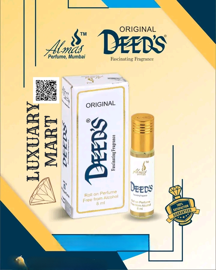 Almas DEED'S Pocket Perfume for Men and Women (8ml)