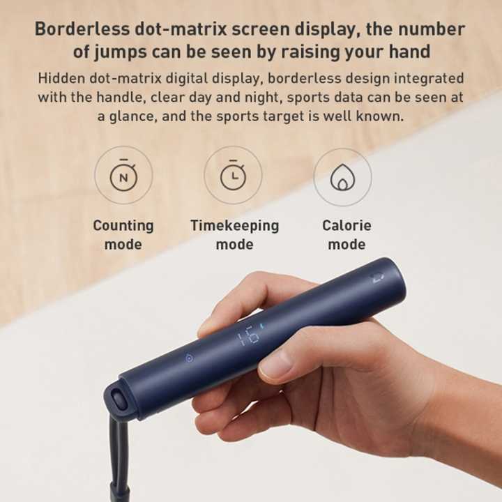 Xiaomi Mijia Smart Skipping Jump Rope Digital Counter With Apps Control. 