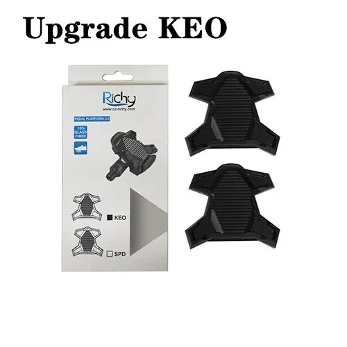 New For Shimano Upgrade Road Bike FOR SPDKEO System Bicycle Clip Pedal Adaptor Platform Adapter Clipless Pedal Convert Adaptor. 