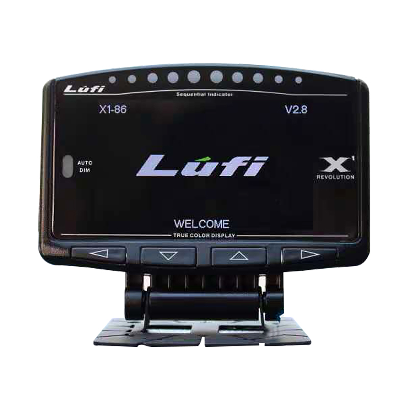 Lufi X1 OBD2 Smart Digital Multi Meter Gauge English Version Turbo boost oil pressure temperature RPM Speed gauge for cars. 