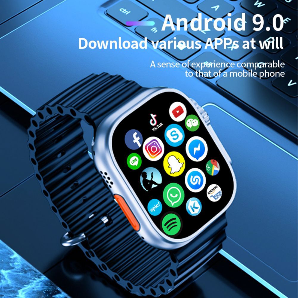 Sim Supported 4G Android Smart Watch. 